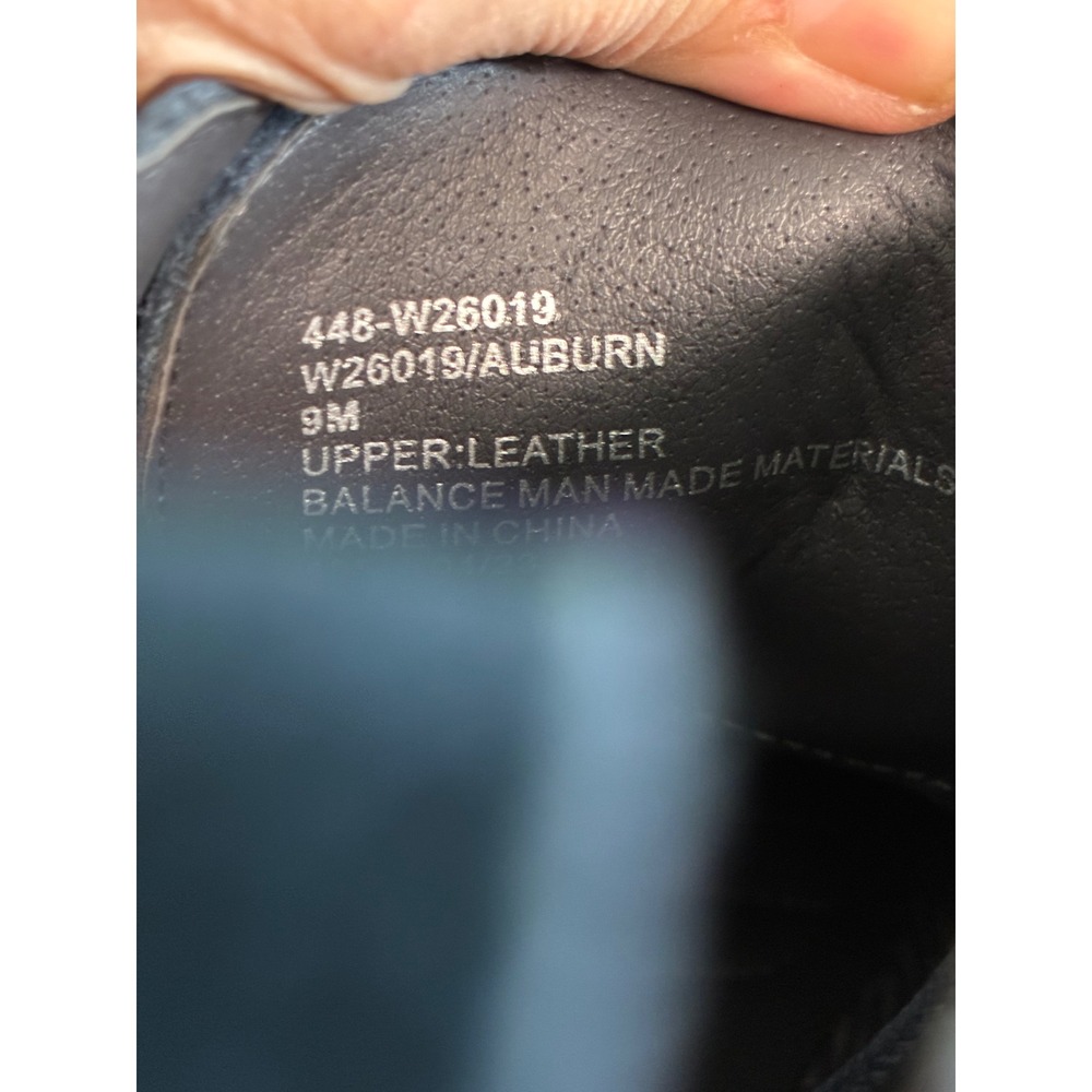 White Mountain Auburn Navy Suede Leather Lace Up Ankle Lug Booties - Size 9 - Picture 10 of 14